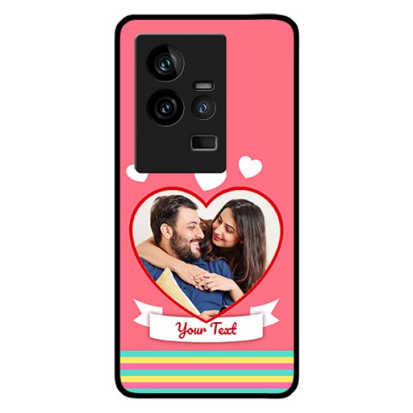 iQOO 11 5G Photo Printing on Glass Case - Love Doodle Design