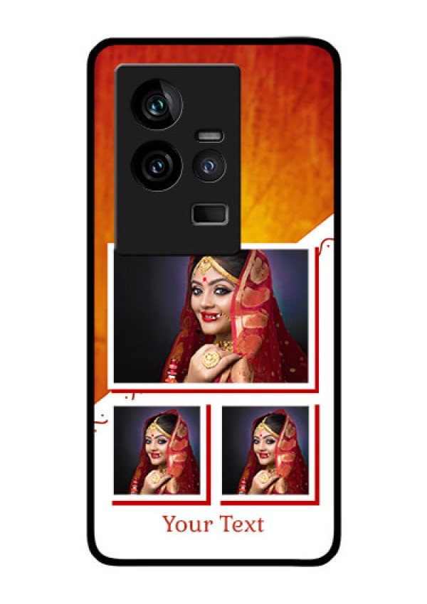 iQOO 11 5G Custom Glass Phone Case - Wedding Memories Design