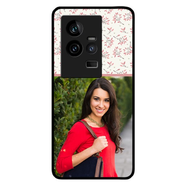 iQOO 11 5G Custom Glass Phone Case - Premium Floral Design