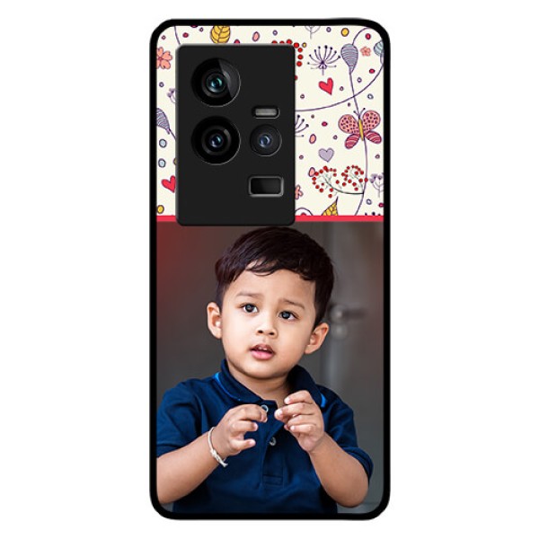iQOO 11 5G Custom Glass Mobile Case - Premium Floral Design