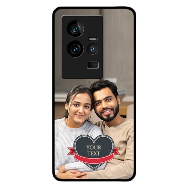 iQOO 11 5G Custom Glass Phone Case - Just Married Couple Design