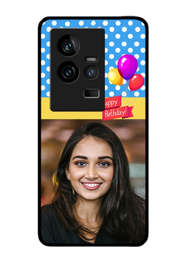 iQOO 11 5G Custom Glass Mobile Case - Happy Birthday Design