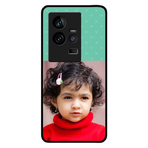 iQOO 11 5G Custom Glass Phone Case - Lovers Picture Design