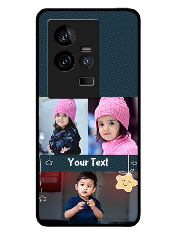 Custom iQOO 11 5G Custom Glass Mobile Case - Hanging Stars Design