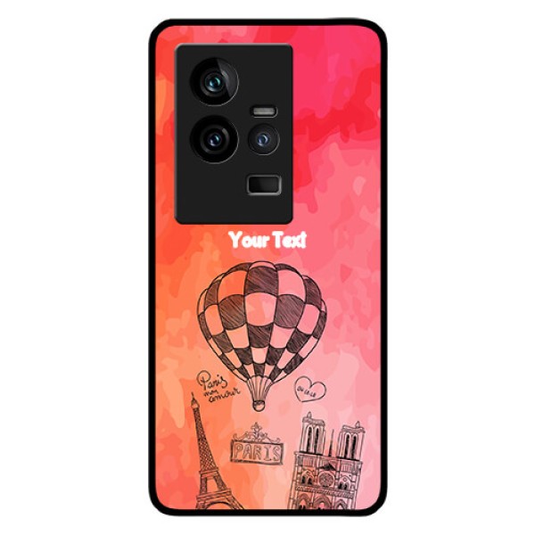 iQOO 11 5G Custom Glass Phone Case - Paris Theme Design