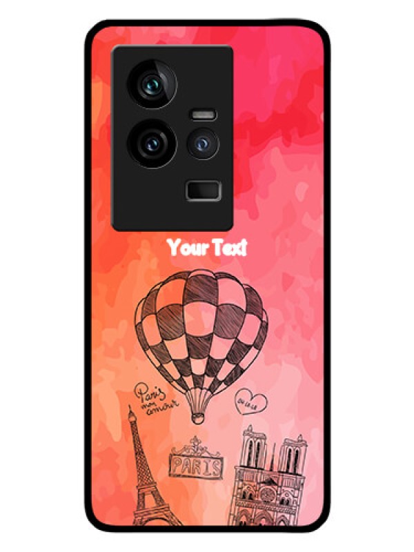 Custom iQOO 11 5G Custom Glass Phone Case - Paris Theme Design