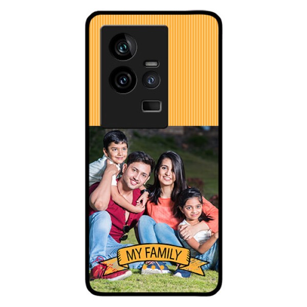 iQOO 11 5G Custom Glass Phone Case - My Family Design