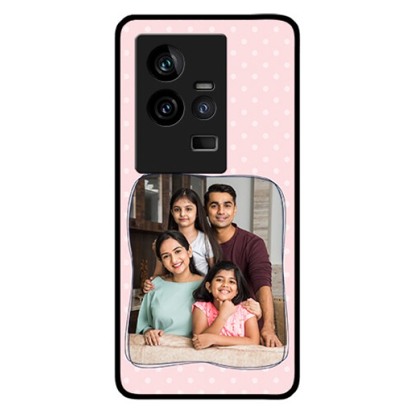 iQOO 11 5G Custom Glass Phone Case - Family with Dots Design