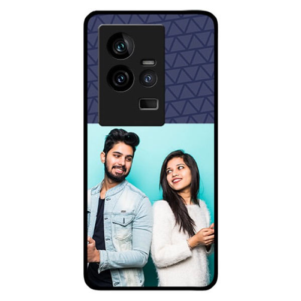 iQOO 11 5G Photo Printing on Glass Case - with Best Friends Design iQOO 11 5G Photo Printing on Glass Case - with Best Friends Design