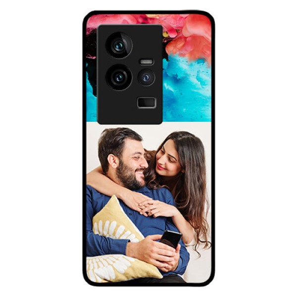 iQOO 11 5G Custom Glass Mobile Case - Quote with Acrylic Painting Design