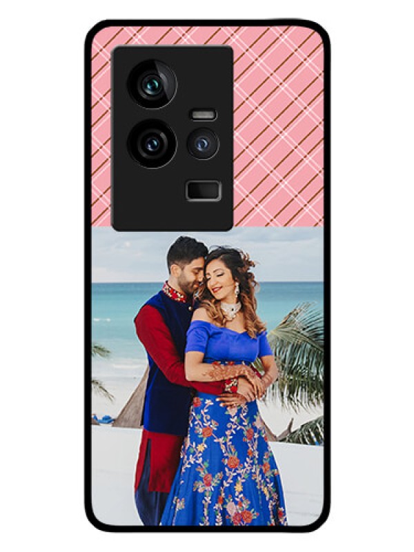 Custom iQOO 11 5G Personalized Glass Phone Case - Together Forever Design