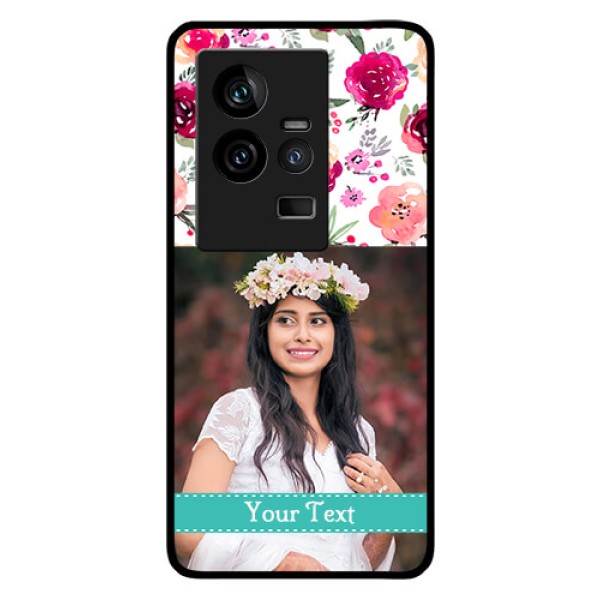 iQOO 11 5G Custom Glass Phone Case - Watercolor Floral Design iQOO 11 5G Custom Glass Phone Case - Watercolor Floral Design