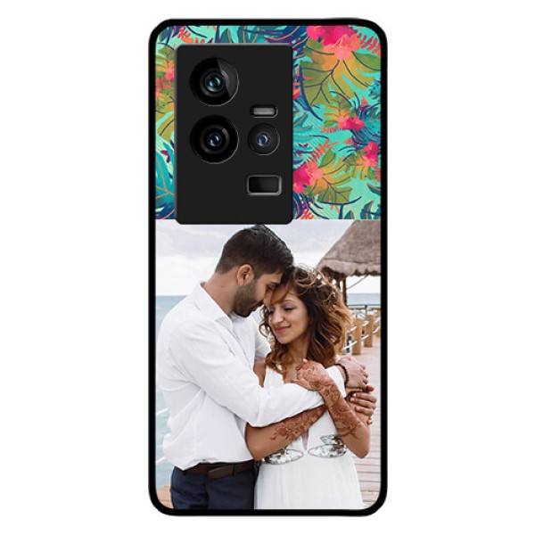 iQOO 11 5G Photo Printing on Glass Case - Watercolor Floral Design iQOO 11 5G Photo Printing on Glass Case - Watercolor Floral Design