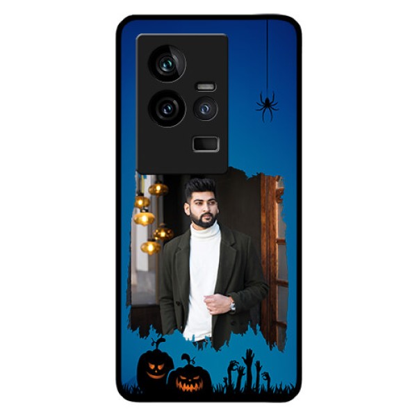 iQOO 11 5G Photo Printing on Glass Case - with pro Halloween design iQOO 11 5G Photo Printing on Glass Case - with pro Halloween design
