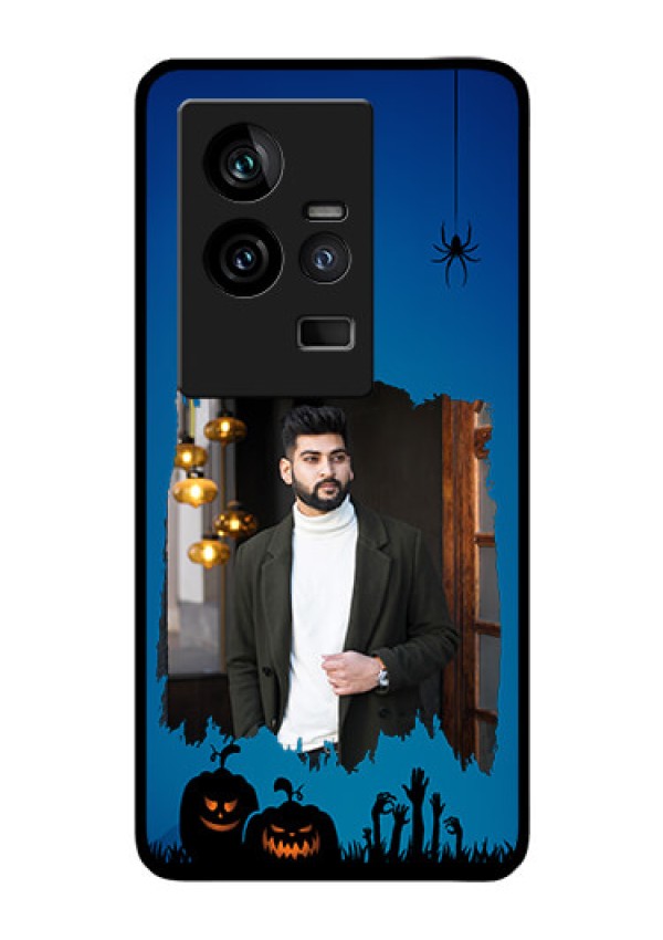 iQOO 11 5G Photo Printing on Glass Case - with pro Halloween design