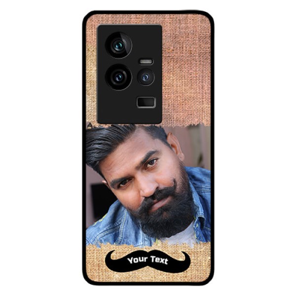 iQOO 11 5G Personalized Glass Phone Case - with Texture Design