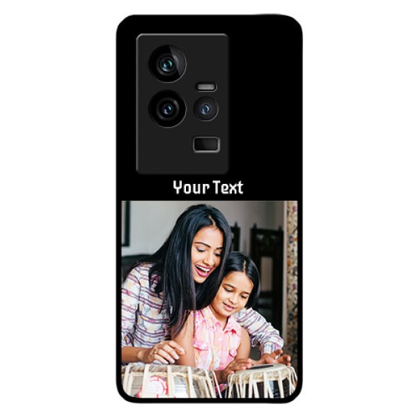 iQOO 11 5G Photo with Name on Glass Phone Case