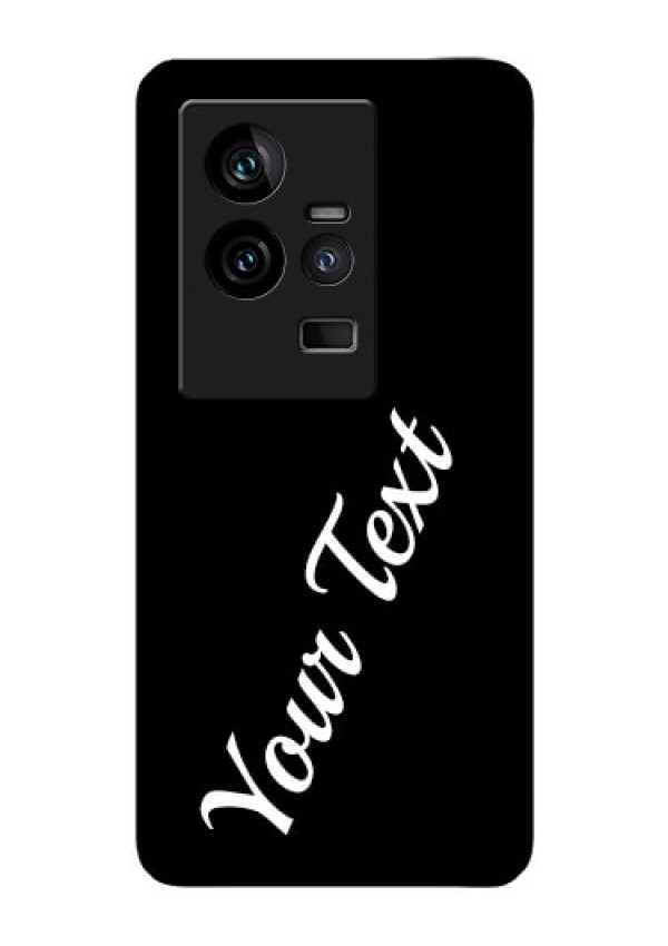 iQOO 11 5G Custom Glass Mobile Cover with Your Name