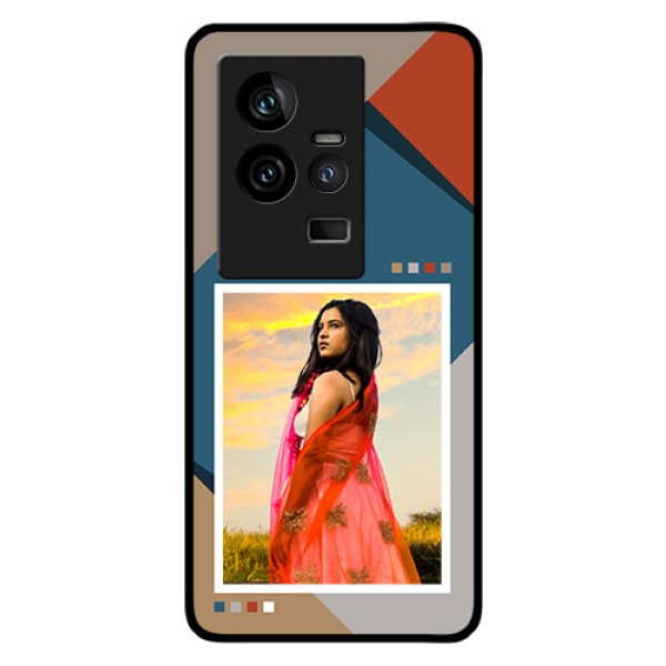 iQOO 11 5G Personalized Glass Phone Case - Retro color pallet Design iQOO 11 5G Personalized Glass Phone Case - Retro color pallet Design