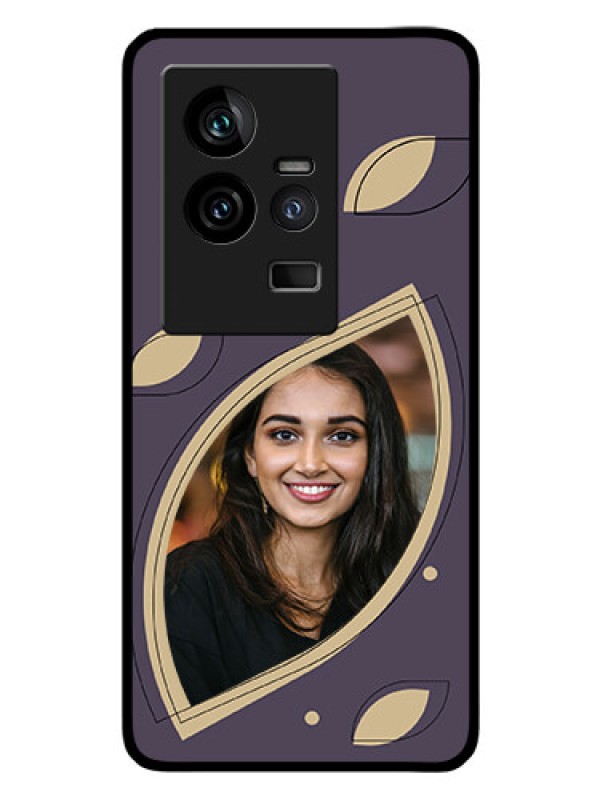 Custom iQOO 11 5G Custom Glass Mobile Case - Falling Leaf Design