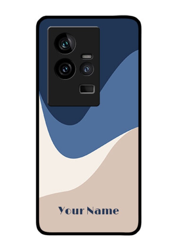 iQOO 11 5G Custom Glass Phone Case - Abstract Drip Art Design