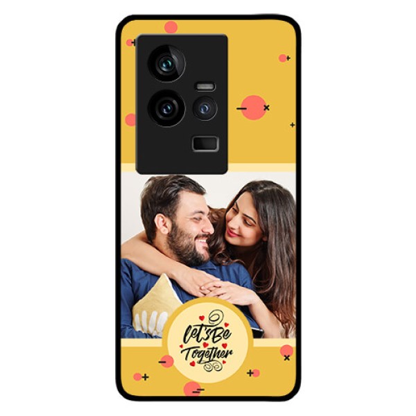 iQOO 11 5G Photo Printing on Glass Case - Lets be Together Design