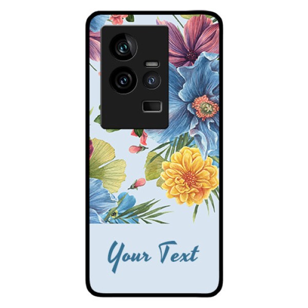 iQOO 11 5G Custom Glass Mobile Case - Stunning Watercolored Flowers Painting Design iQOO 11 5G Custom Glass Mobile Case - Stunning Watercolored Flowers Painting Design