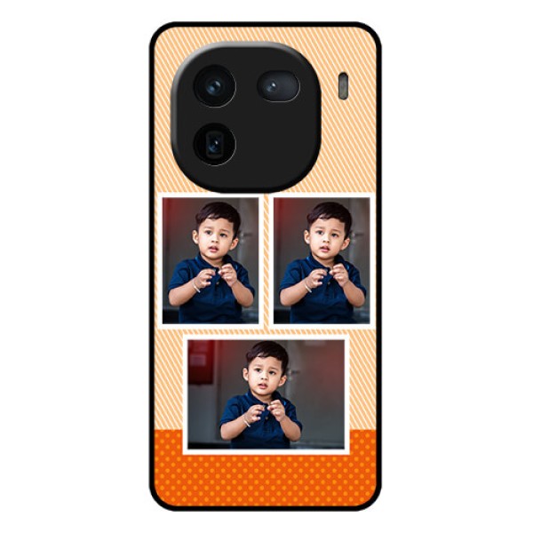 iQOO 12 5G Custom Glass Phone Case - Bulk Photos Upload Design