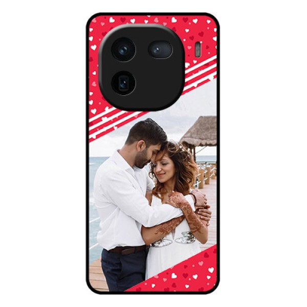 iQOO 12 5G Custom Glass Phone Case - Valentines Gift Design