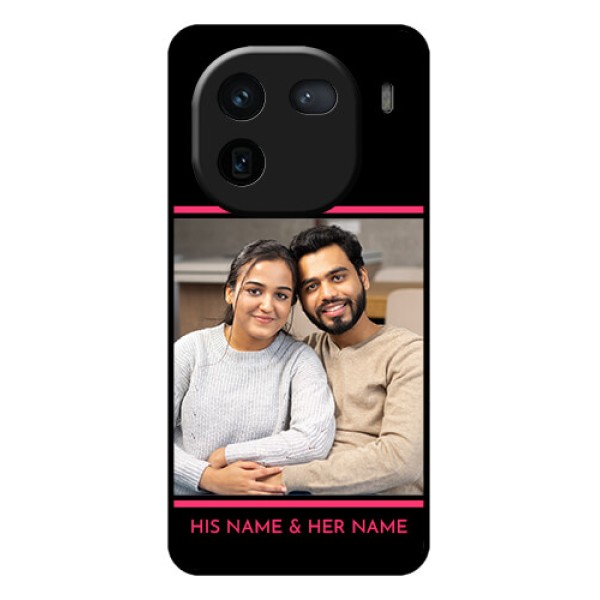 iQOO 12 5G Custom Glass Phone Case - With Add Text Design