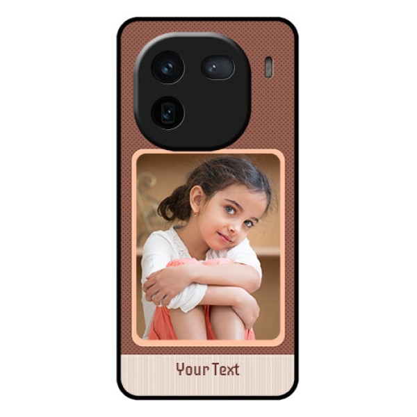 iQOO 12 5G Custom Glass Phone Case - Simple Pic Upload Design