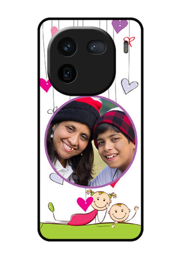 iQOO 12 5G Custom Glass Phone Case - Cute Kids Phone Case Design