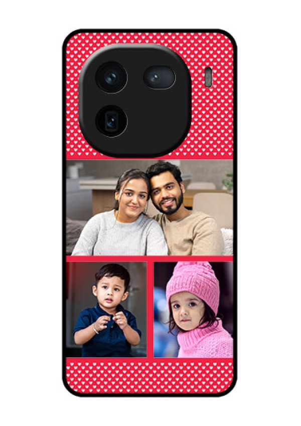iQOO 12 5G Custom Glass Phone Case - Bulk Photo Upload Design