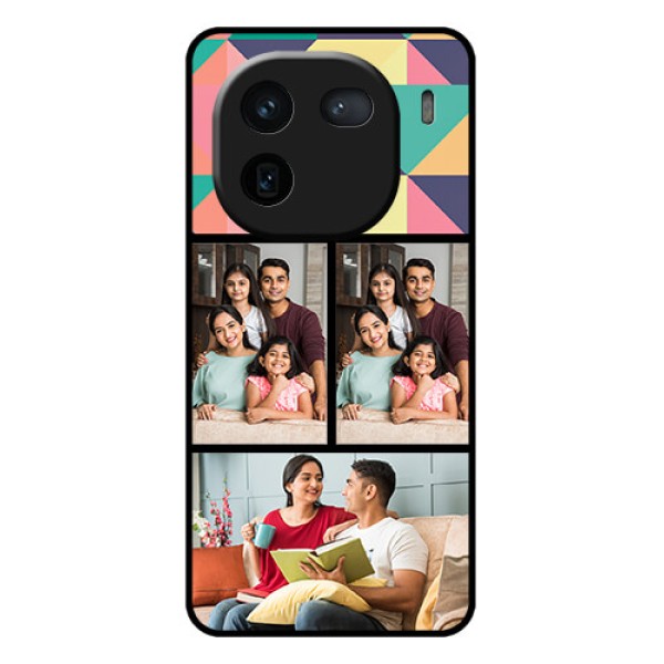 iQOO 12 5G Custom Glass Phone Case - Bulk Pic Upload Design