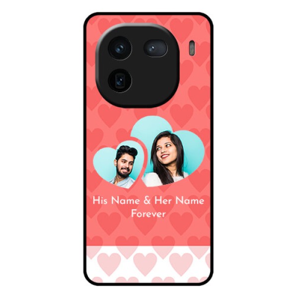 iQOO 12 5G Custom Glass Phone Case - Couple Pic Upload Design iQOO 12 5G Custom Glass Phone Case - Couple Pic Upload Design