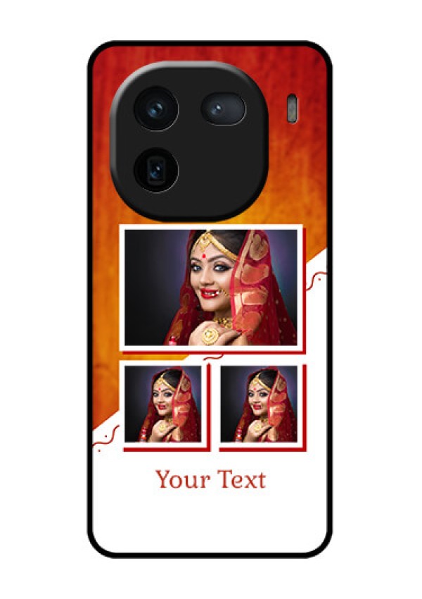 iQOO 12 5G Custom Glass Phone Case - Wedding Memories Design