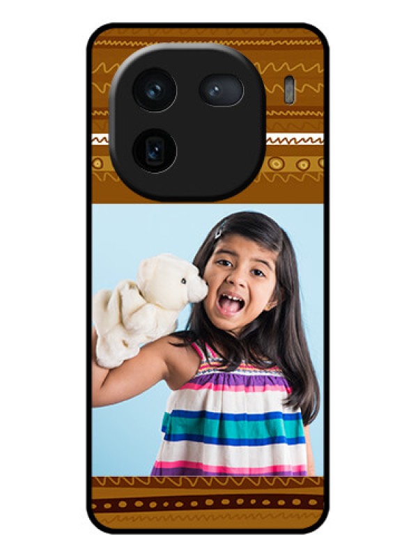 Custom iQOO 12 5G Custom Glass Phone Case - Friends Picture Upload Design