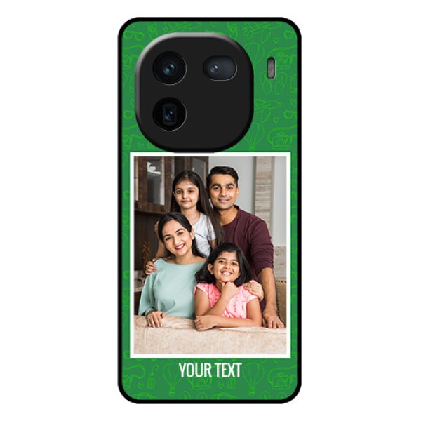 iQOO 12 5G Custom Glass Phone Case - Picture Upload Design