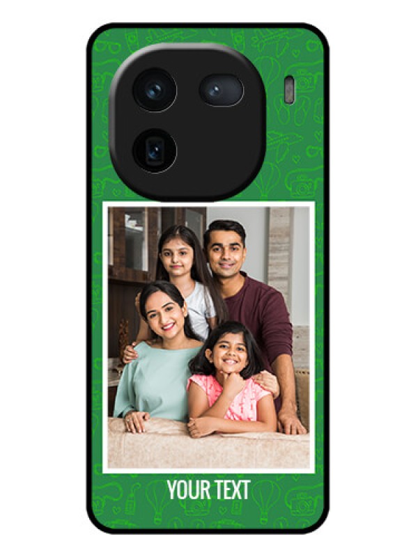 Custom iQOO 12 5G Custom Glass Phone Case - Picture Upload Design