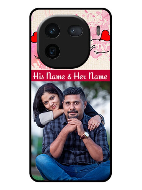 Custom iQOO 12 5G Custom Glass Phone Case - You And Me Case Design