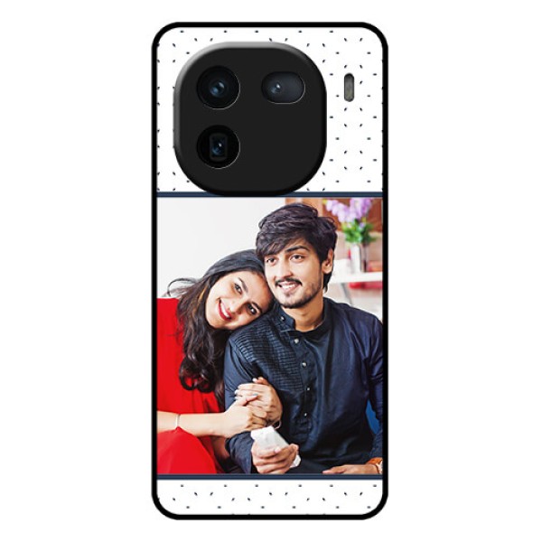 iQOO 12 5G Custom Glass Phone Case - Premium Dot Design