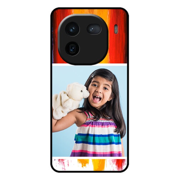 iQOO 12 5G Custom Glass Phone Case - Multi Color Design