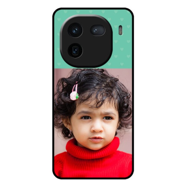 iQOO 12 5G Custom Glass Phone Case - Lovers Picture Design