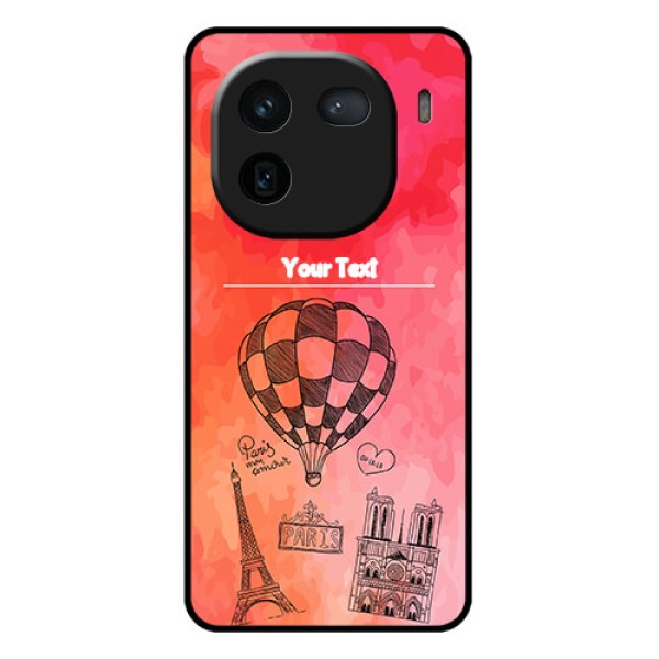 iQOO 12 5G Custom Glass Phone Case - Paris Theme Design