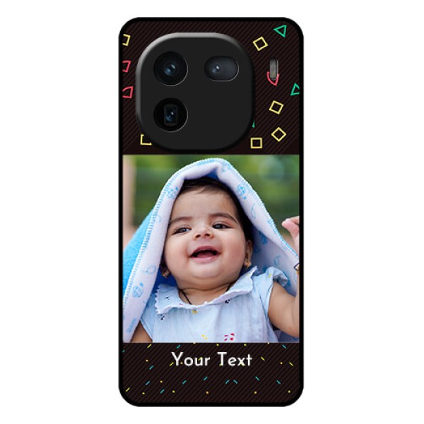 iQOO 12 5G Custom Glass Phone Case - With Confetti Birthday Design iQOO 12 5G Custom Glass Phone Case - With Confetti Birthday Design