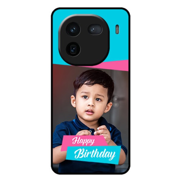 iQOO 12 5G Custom Glass Phone Case - Image Holder With 2 Color Design iQOO 12 5G Custom Glass Phone Case - Image Holder With 2 Color Design