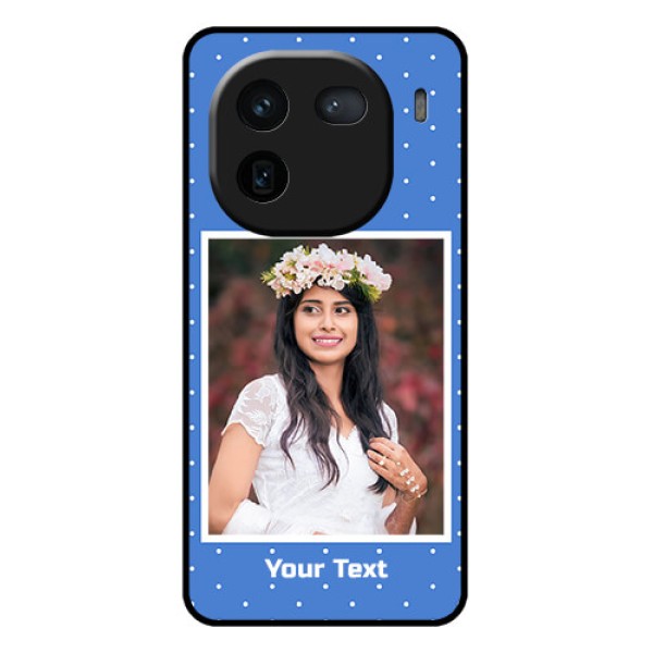iQOO 12 5G Custom Glass Phone Case - Polka Dots Design