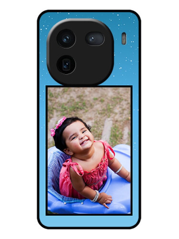 Custom iQOO 12 5G Custom Glass Phone Case - Wave Pattern Colorful Design