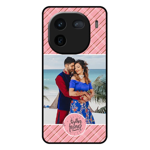 iQOO 12 5G Custom Glass Phone Case - Together Forever Design