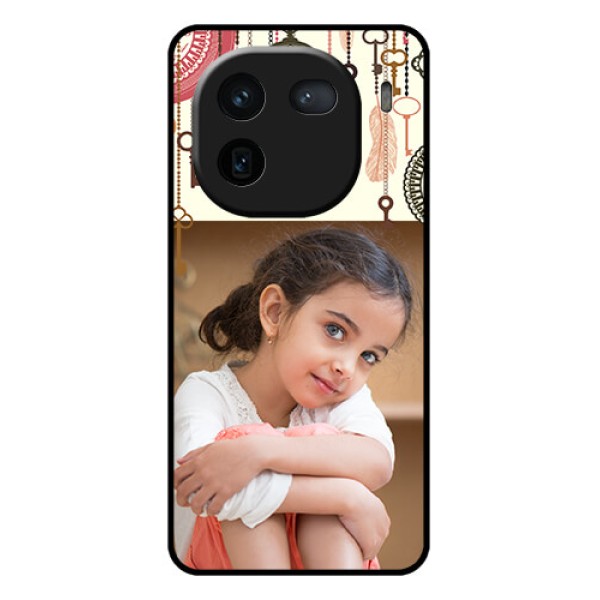 iQOO 12 5G Custom Glass Phone Case - Boho Style Design
